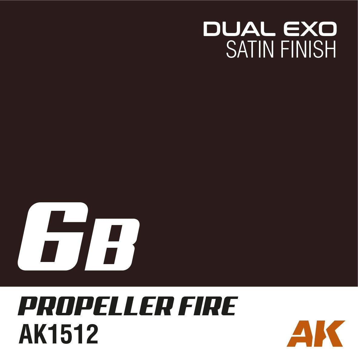AK Interactive AK1548 DUAL EXO SET 6 – 6A OXIDE RED &amp;amp; 6B PROPELLER FIRE – zdjęcie 3