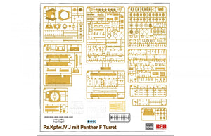 Rye Field Model 5068 Pz.Kpfw.IV J mit Panther F Turret 1/35 – zdjęcie 2