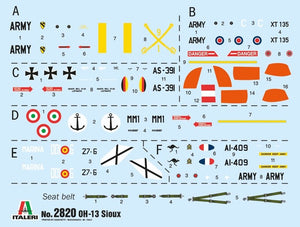 Italeri 2820 OH-13 Sioux 1/48 – image 2