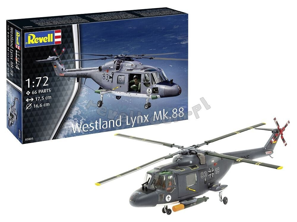 Revell 63805 Westland Lynx Mk.88 Model Set 1/72 – zdjęcie 2