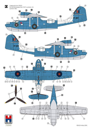 Hobby 2000 72065 Consolidated PBY-5A Catalina ETO ( Academy + CARTOGRAF + MASKI) 1/72 – immagine 5