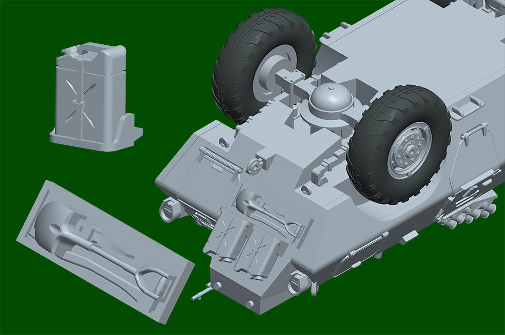 Trumpeter 07440 M706 Commando Armored Car Product Improved 1/72 – imagen 9