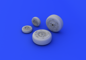 Eduard 648253 F-4J wheels 1/48 ACADEMY – immagine 2