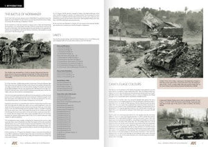 AK Interactive AK916 1944 GERMAN ARMOUR IN NORMANDY – CAMOUFLAGE PROFILE GUIDE – immagine 8
