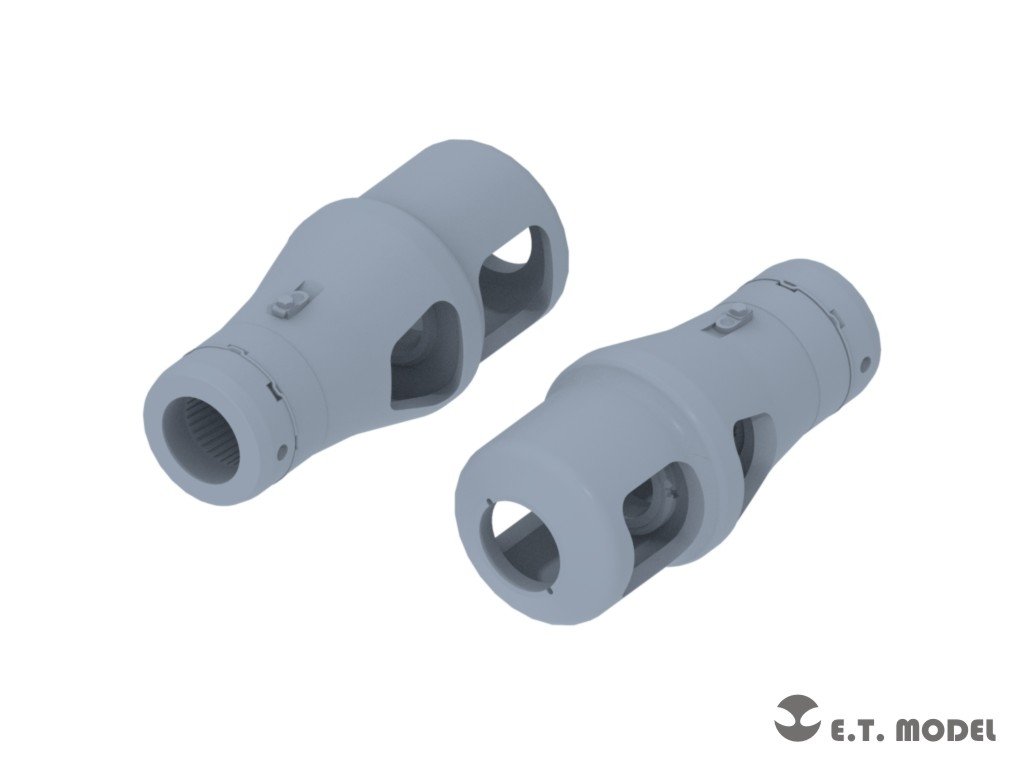 E.T. Model P35-246 WWII German 88mm KwK/Pak Muzzle Brake(Type.3) 1/35 – imagen 2
