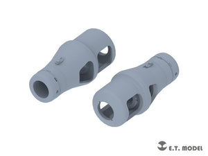 E.T. Model P35-246 WWII German 88mm KwK/Pak Muzzle Brake(Type.3) 1/35 – imagen 2
