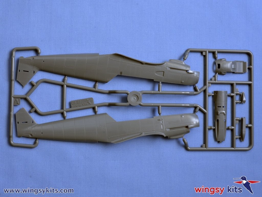 Wingsy Kits D5-07 German WWII Fighter MESSERSCHMITT Bf 109 E-1 1/48 – Bild 3