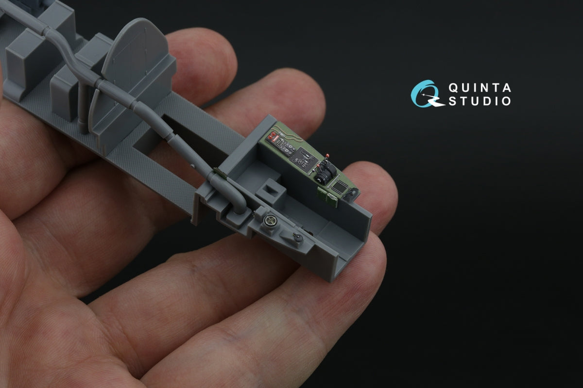 Quinta Studio QDS-48555 Bristol Beaufighter NF.Mk.VI 3D-Printed &amp;amp; coloured Interior on decal paper (Tamiya) (small version) 1/48 – immagine 5