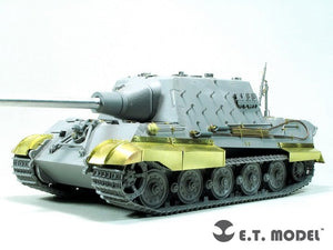ET Model EA35-128 WWII German Jagdtiger Early/Late Production Fender &amp;amp; Side Skirts For TAKOM 1/35 – image 2