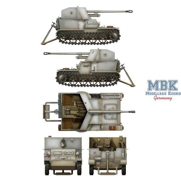 Das Werk DW35017 Pz.Sfl. Ia - 5cm Pak 38 auf gp. Mun Schlepper 1/35 – immagine 3