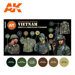 AK Interactive AK11682 UNIFORMES VERT VIETNAM ET CAMOUFLAGE – image 2
