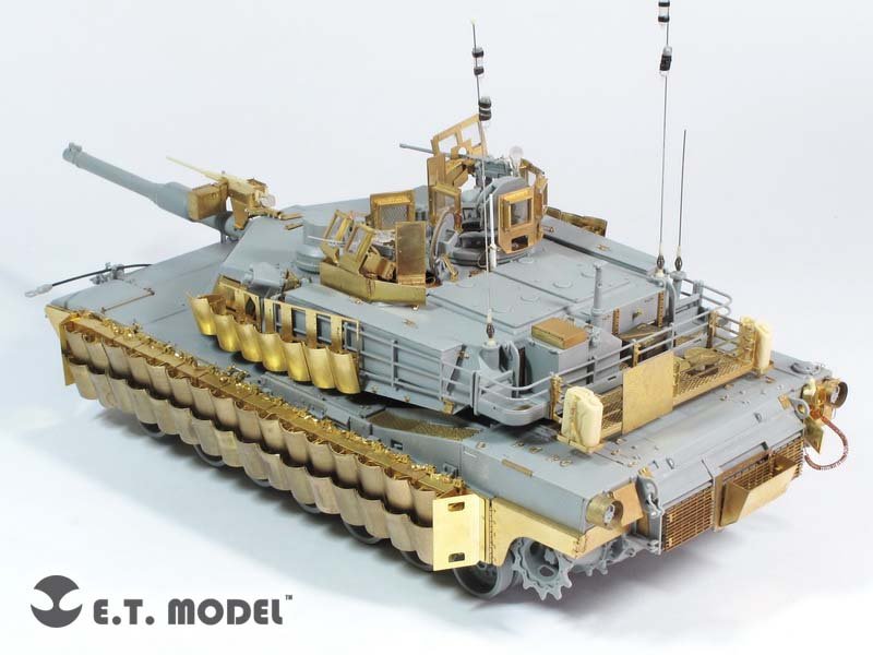 ET Modèle E35-161 Char de combat principal M1A2 SEP TUSK II de l&amp;#39;armée américaine moderne (pour DRAGON 3536) (1/35) – image 3