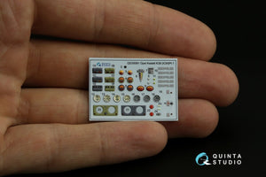 Quinta Studio QD35081 Opel kadett k38 3D-Printed &amp;amp; coloured Interior on decal paper (ICM) 1/35 – immagine 10