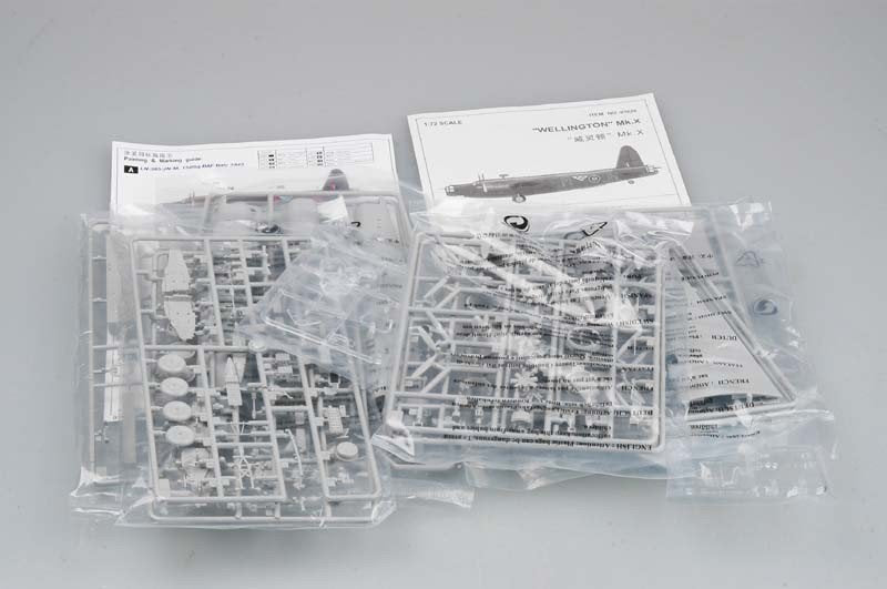 Trumpeter 01628 Vickers Wellington Mk X 1/72 – immagine 3