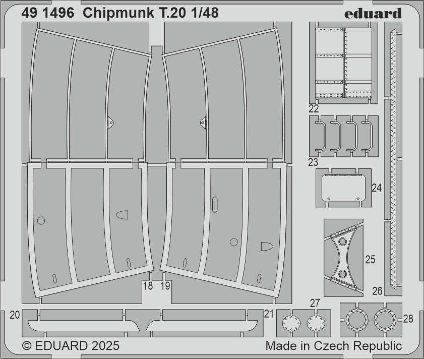 Eduard 491496 Chipmunk T.20 AIrfix 1/48