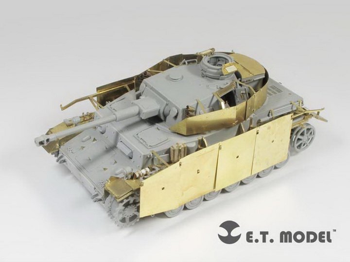 E.T. Model E35-086 WWII German Pz.Kpfw.IV Ausf.G Apr-May 1943 Production Schurzen (For DRAGON Smart Kit) 1/35 – immagine 5