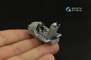 Quinta Studio QD48400 F-16C block 25 3D-Printed &amp;amp; coloured Interior on decal paper (Kinetic 2022 tool) 1/48 – immagine 12