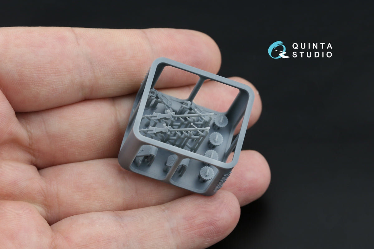 Quinta Studio QD+48582 Westland Lysander Mk.I 3D-Printed &amp;amp; coloured Interior on decal paper (Airfix) (with 3D-printed resin parts) 1/48 – Bild 7