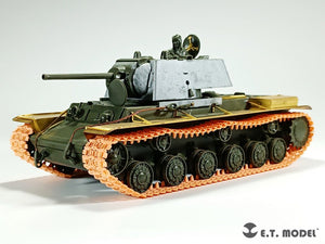 E.T. Model P35-050 Russian KV-1/2 Heavy Tank 700mm Early version Workable Track ( 3D Printed ) 1/35 – zdjęcie 4
