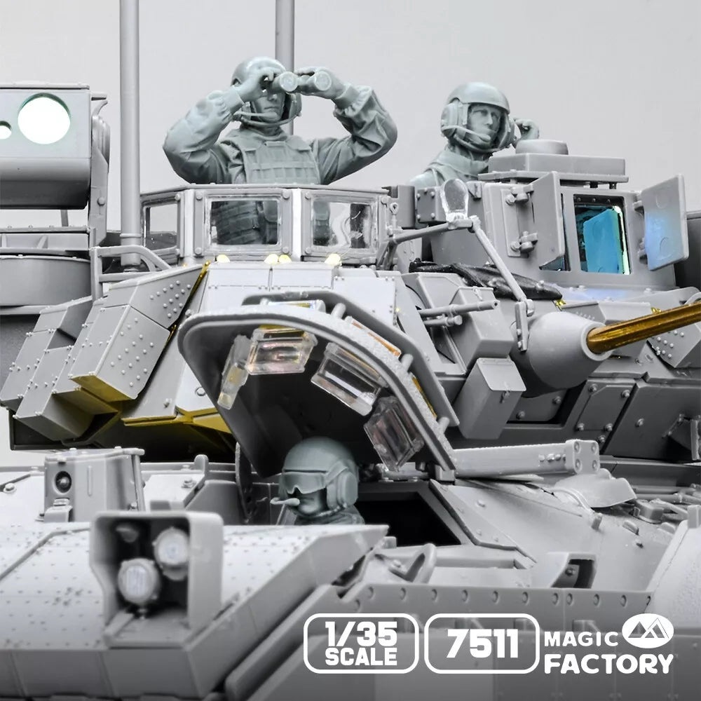 Magic Factory 7511 Modern U.S. Army Combat Vehicle Crew Set (2020s) 1/35 – zdjęcie 3