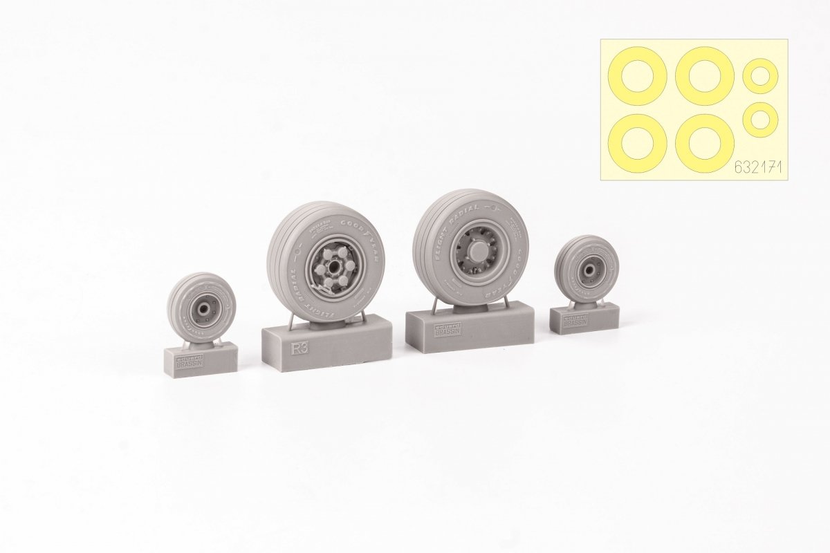 Eduard 632171 Tornado GR.4 wheels ITALERI 1/32 – image 4