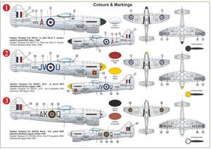 Kovozavody Prostejov KPM0224 Tempest F.6 „Silver wings“ 1/72 – Bild 2