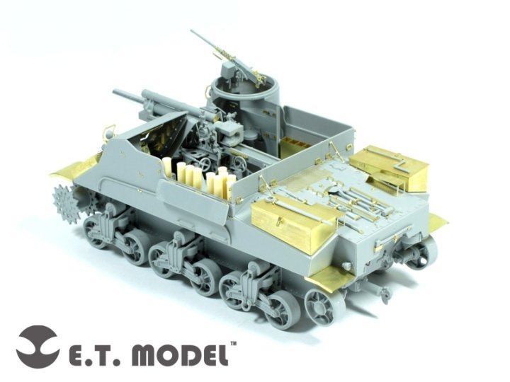 E.T. Model E35-052 WWII US M7 Priest Mid Production (For DRAGON 6637) 1/35 – immagine 8