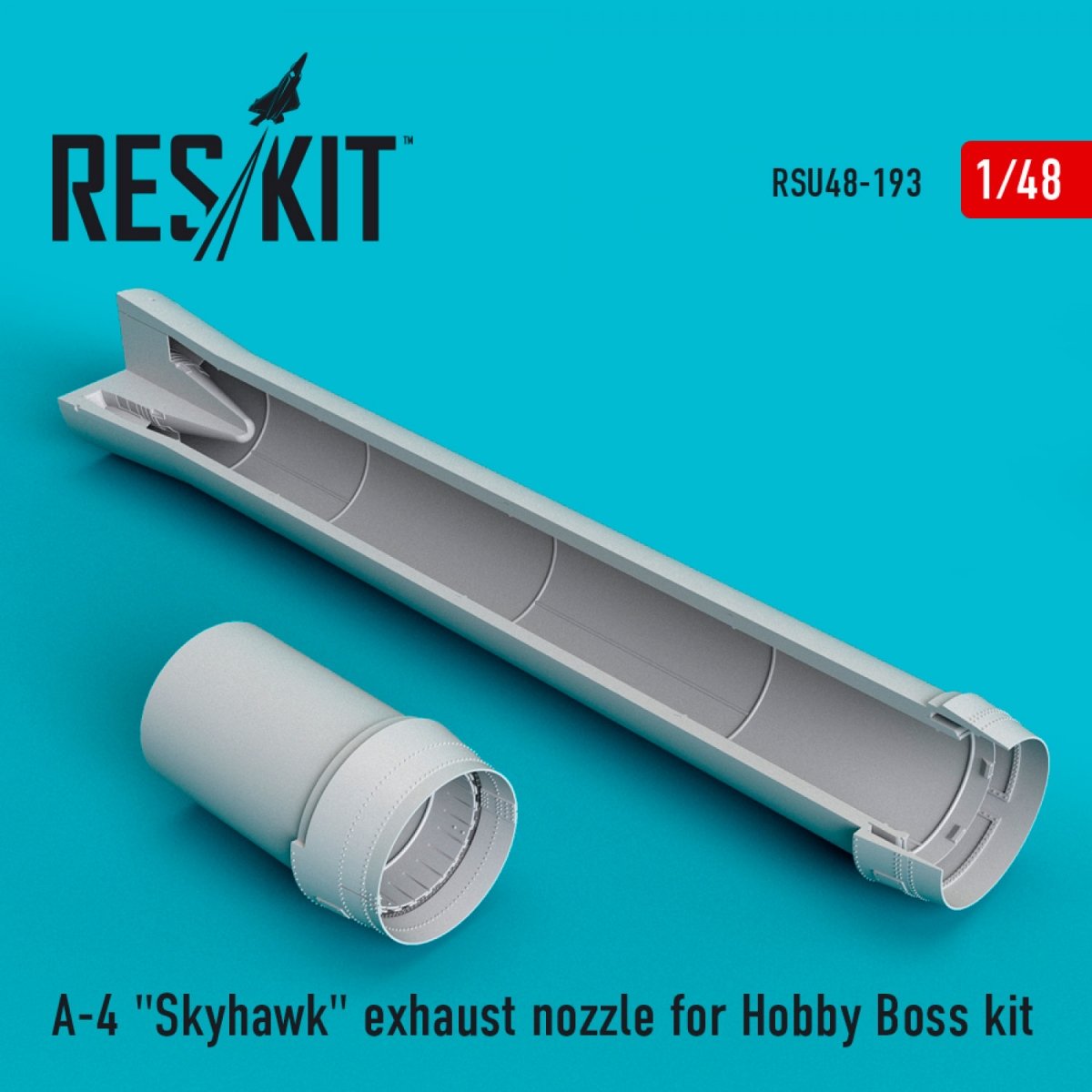 RESKIT RSU48-0193 A-4 (E,F,K,L,M) "SKYHAWK" EXHAUST NOZZLE FOR HOBBY BOSS KIT 1/48