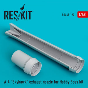 RESKIT RSU48-0193 A-4 (E,F,K,L,M) &amp;quot;SKYHAWK&amp;quot; EXHAUST NOZZLE FOR HOBBY BOSS KIT 1/48