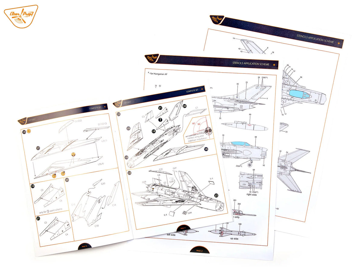 Clear Prop! CP72057 MiG-19 PM 1/72 – image 45