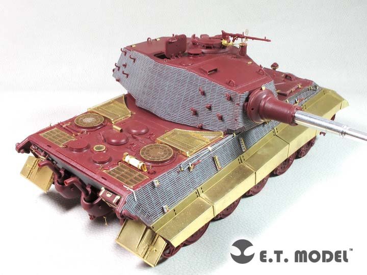 E.T. Model E35-259 WWII German KING TIGER（Henschel Turret）Basic (For MENG Kit) 1/35 – zdjęcie 5