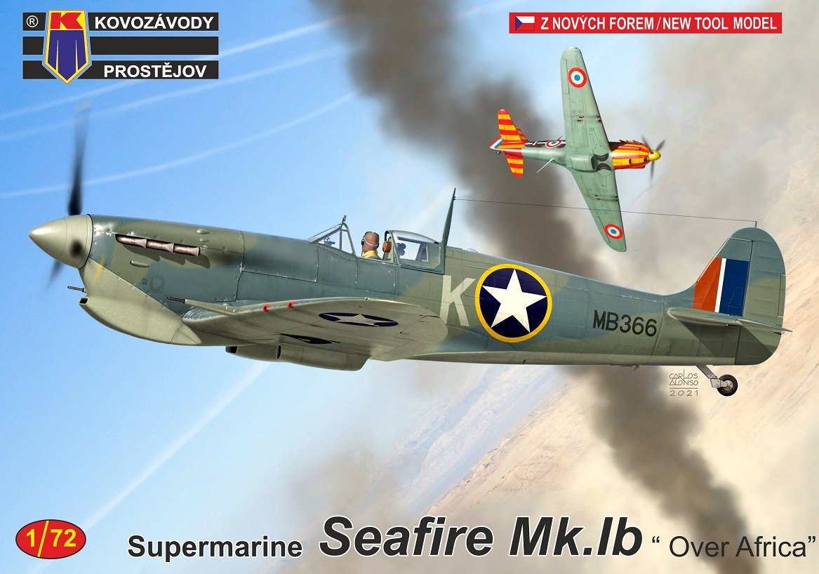 Kovozavody Prostejov KPM0241 Seafire Mk.Ib “Over Africa” 1/72