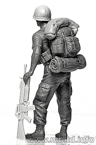 Master Box 3599 US Marines &amp;quot;Patrolling&amp;quot; (Vietnam War series) 1/35 – Bild 6