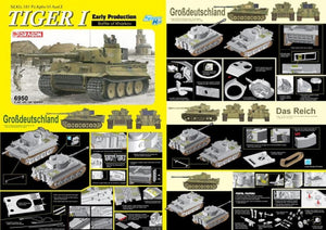 Dragon 6950 Tiger I Early Production Battle of Kharkov 1/35 – immagine 2