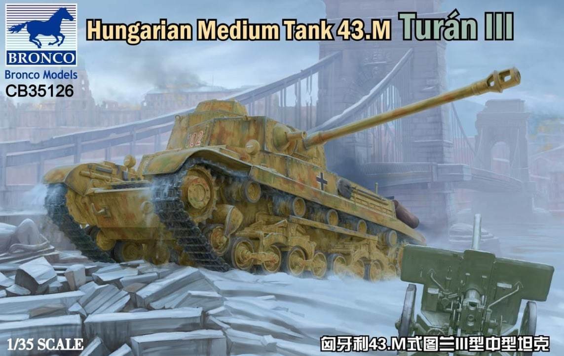 Bronco CB35126 Hungarian Medium Tank 43.m Turan III 1/35
