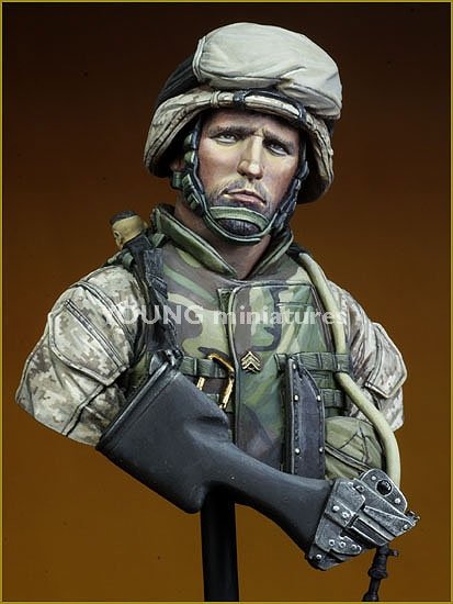 Young Miniatures YM1816 USMC Fallujah Iraq 2004 1/10 – immagine 5