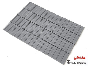 E.T. Model P35-204 WWII Roof Tiles Ludlow Type 1/35 ( dachówki ) – Bild 3