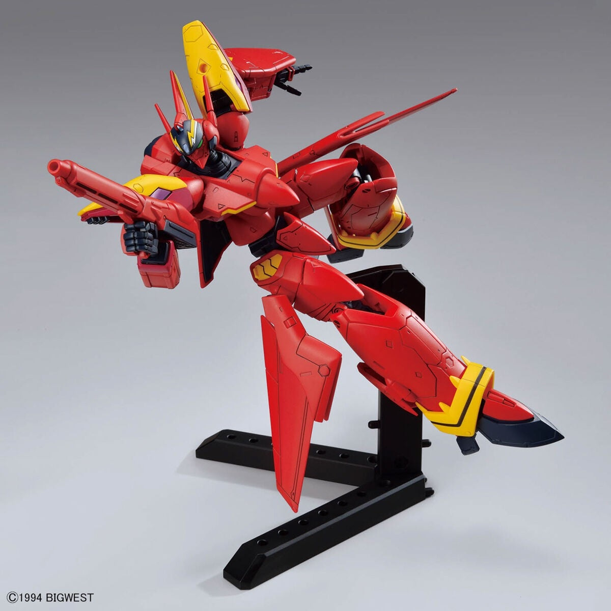 Bandai 66315 GH MACROSS VF-19 CUSTOM FIRE VALKYRIE WITH SOUND BOOSTER 1/100 – Bild 6
