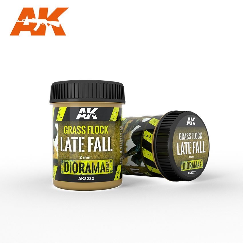 AK Interactive AK8222 FLOCODIL D&amp;#39;HERBE 2MM FIN D&amp;#39;AUTOMNE – image 2