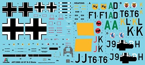 Italeri 2690 JU-87 B2 STUKA 1/48 – immagine 4