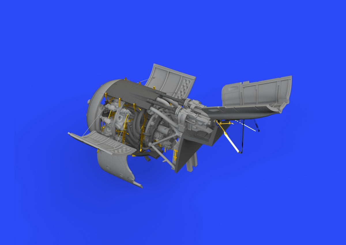 Eduard 648941 Fw 190A-7 moteur et canons de fuselage Eduard 1/48 – image 4