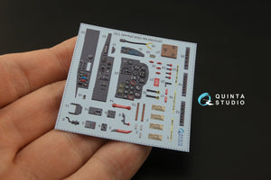 Quinta Studio QD32069 Me 262A 3D-Printed &amp;amp; coloured Interior on decal paper (Revell) 1/32 – zdjęcie 9