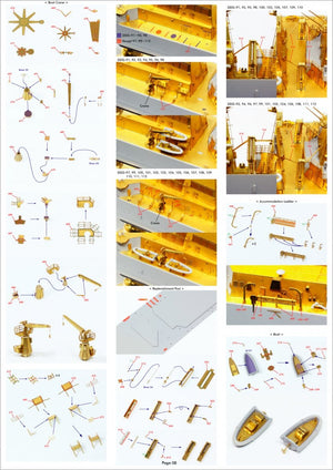 Pontos 35028F1 USS DDG-92 Momsen Flight IIa Detail Up Set 1/350 – immagine 18