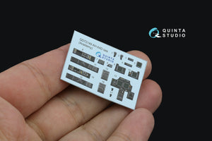 Quinta Studio QD72149 AH-64D late/AH-64E 3D-Printed coloured Interior on decal paper (Academy) 1/72 – immagine 4