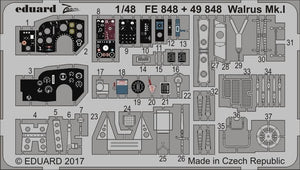 Eduard FE848 Walrus Mk. I AIRFIX 1/48