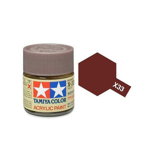 Tamiya 81033 Peinture acrylique X-33 Bronze 23 ml