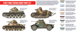 Hataka HTK-AS21 Early WW2 French Army paint set (8x17ml) – zdjęcie 2