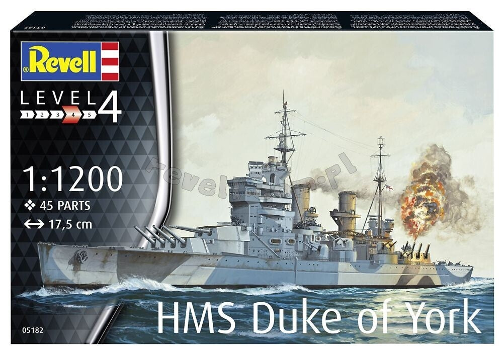 Revell 65182 HMS Duke of York Model Set 1/1200 – Bild 2