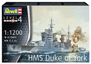 Revell 65182 HMS Duke of York Model Set 1/1200 – Bild 2