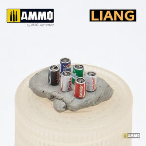 Liang 0412 3D-Print Model Soda Cans + Cardboard Boxes 2000s-2020s 1/35 – image 6